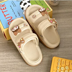 FLORAL FOOT FEMALE SLIPPERS